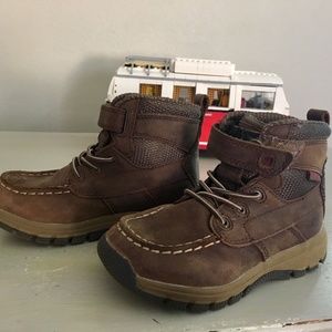 Kids Sperry Leather Boot Velco Close Sz. 9